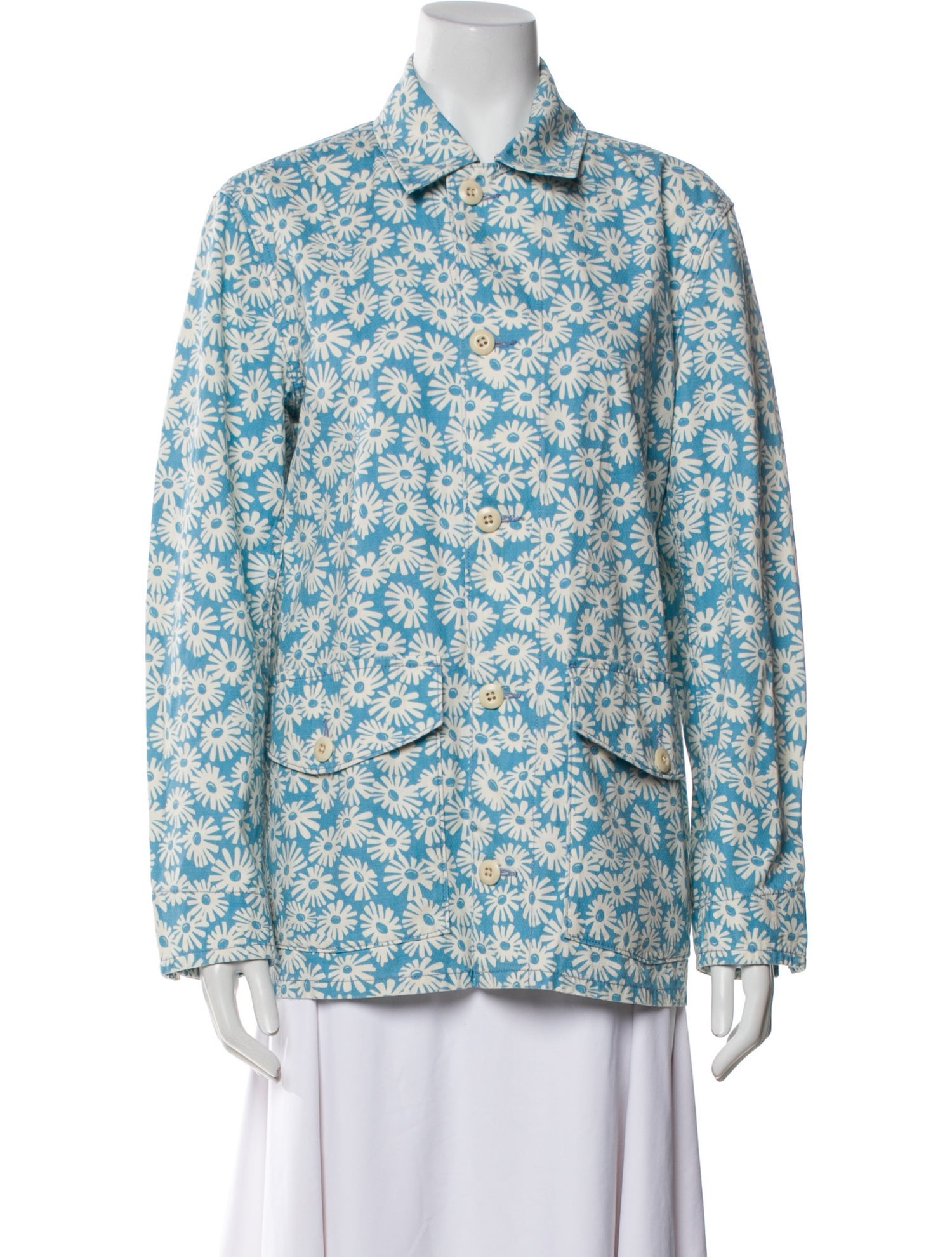 RE/DONE Floral Print Evening Jacket