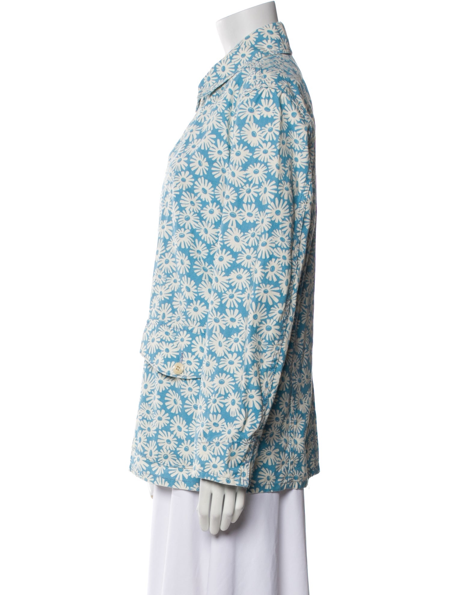 RE/DONE Floral Print Evening Jacket