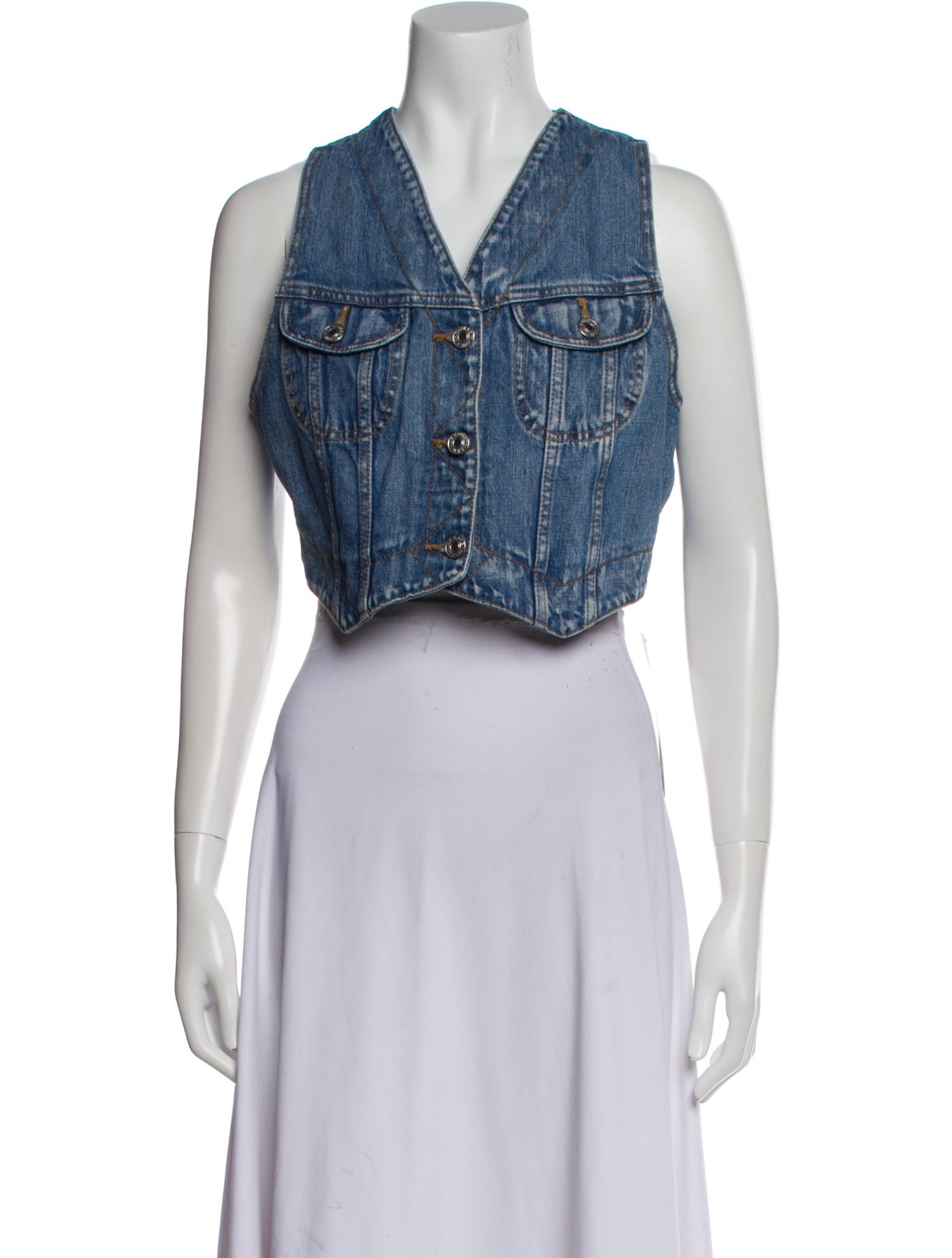 RE/DONE Printed Vest