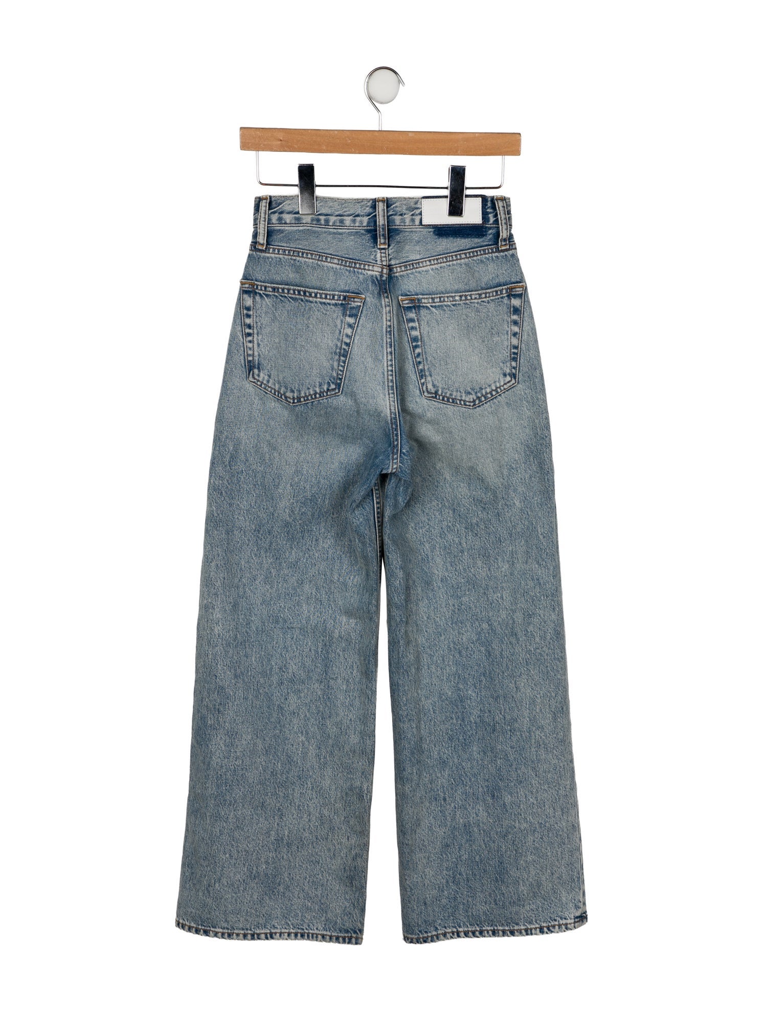RE/DONE High-Rise Wide Leg Jeans