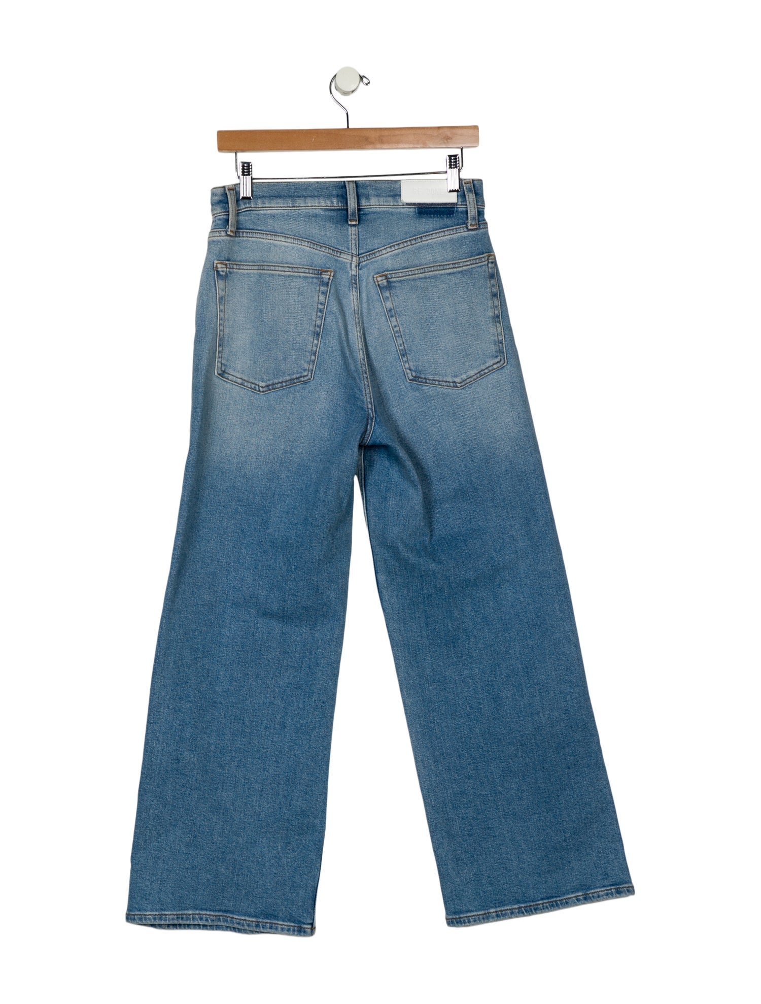 RE/DONE High-Rise Wide Leg Jeans