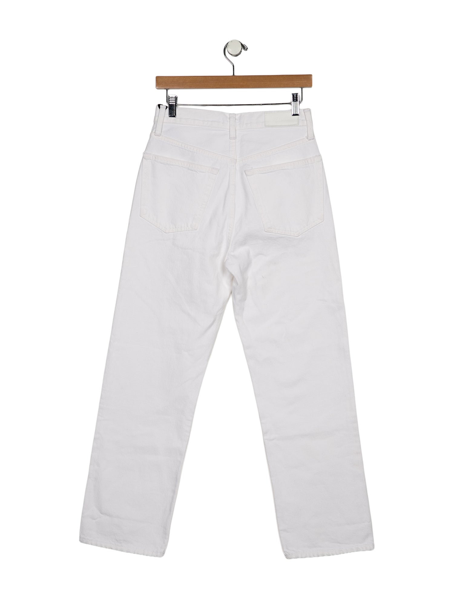 RE/DONE High-Rise Straight Leg Jeans