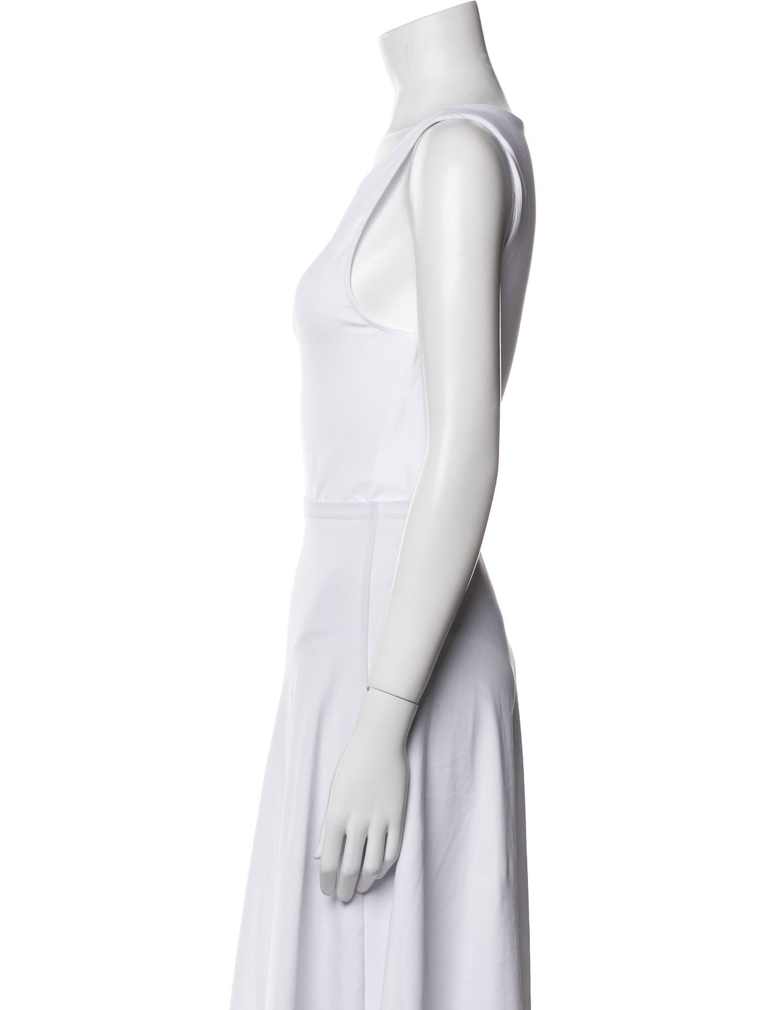 RE/DONE Scoop Neck Sleeveless Crop Top