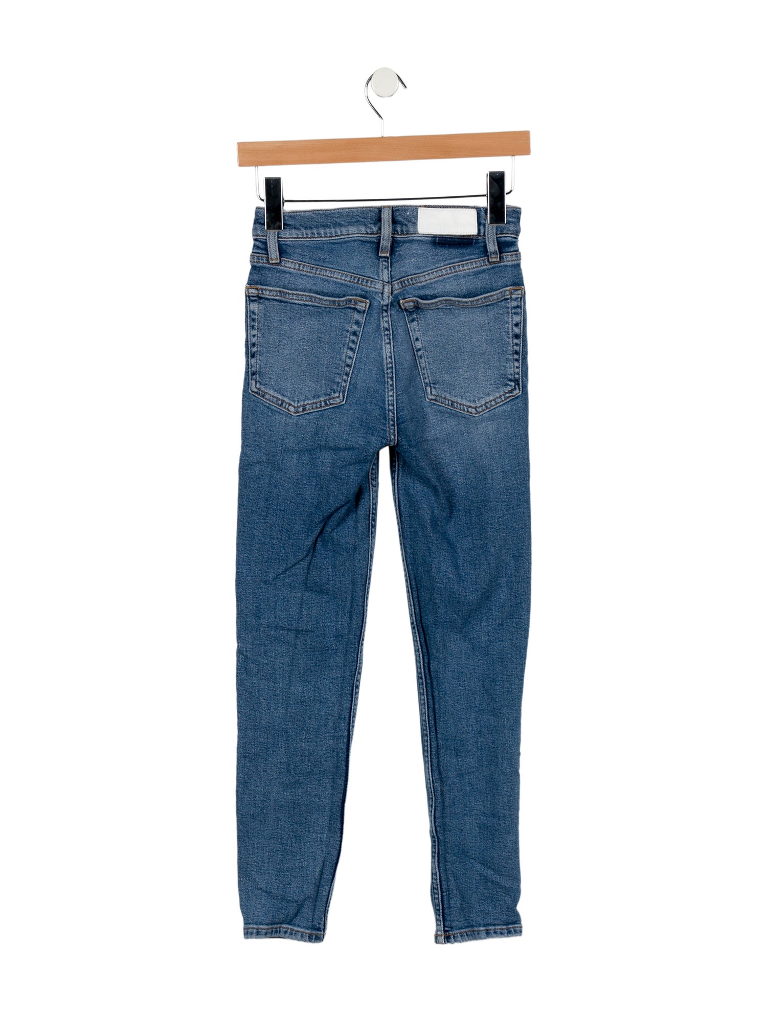 RE/DONE Mid-Rise Skinny Leg Jeans
