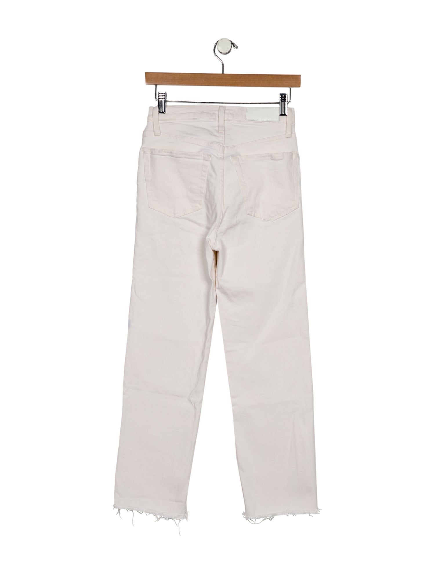 RE/DONE High-Rise Straight Leg Jeans