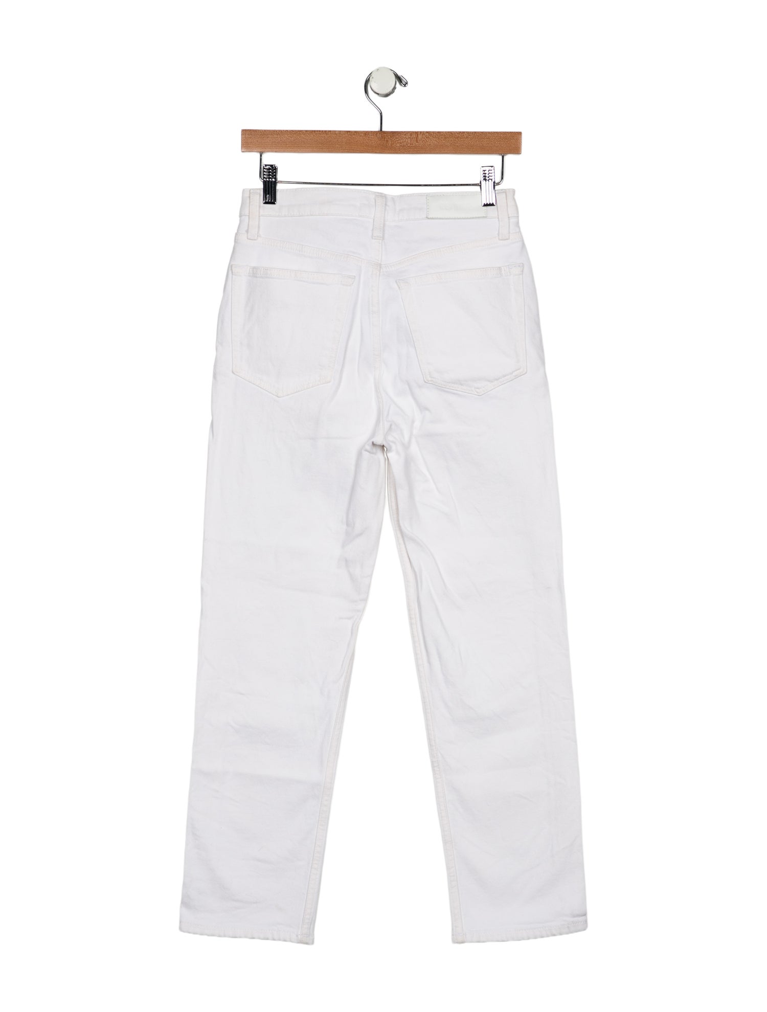 RE/DONE High-Rise Straight Leg Jeans