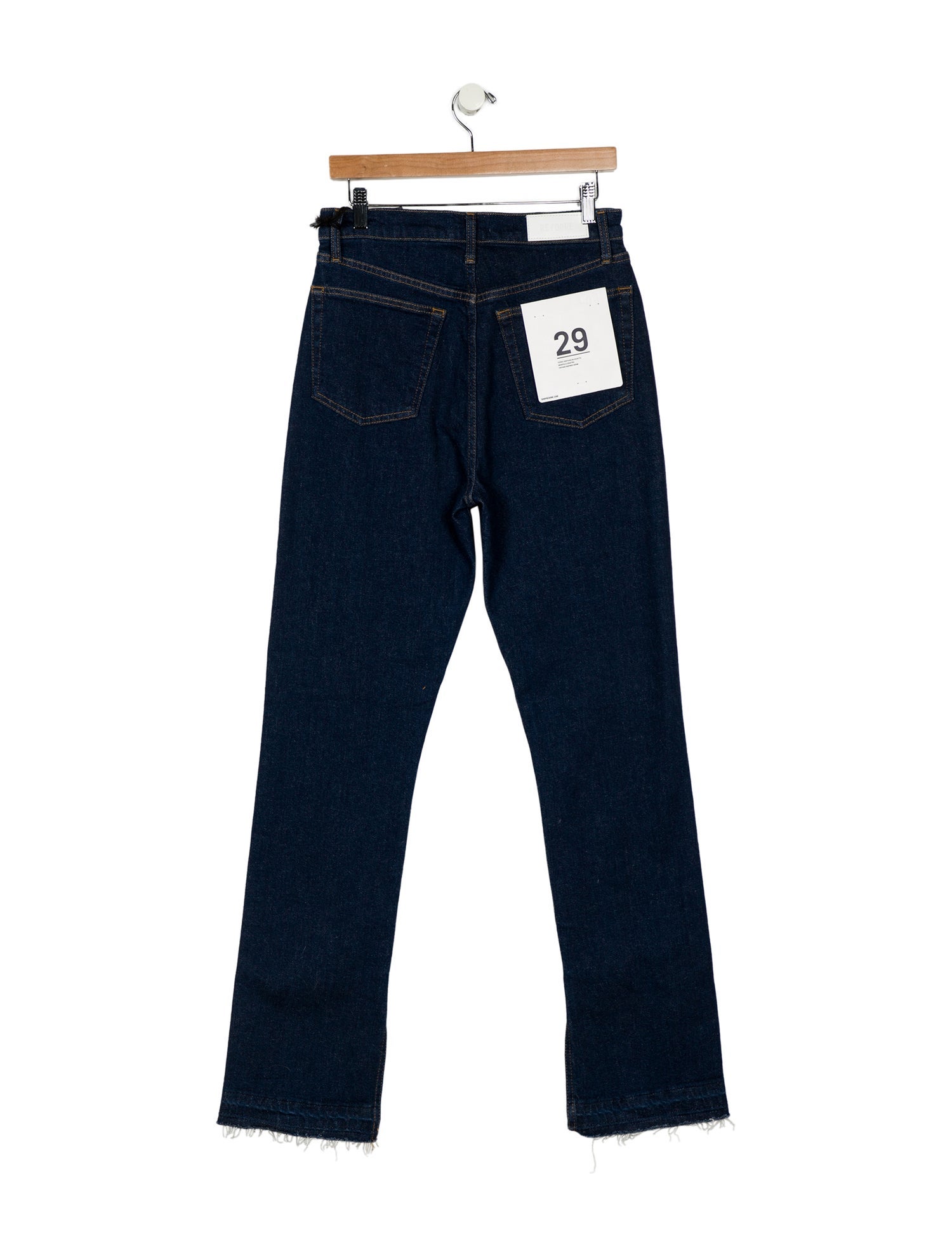 RE/DONE High-Rise Straight Leg Jeans w/ Tags