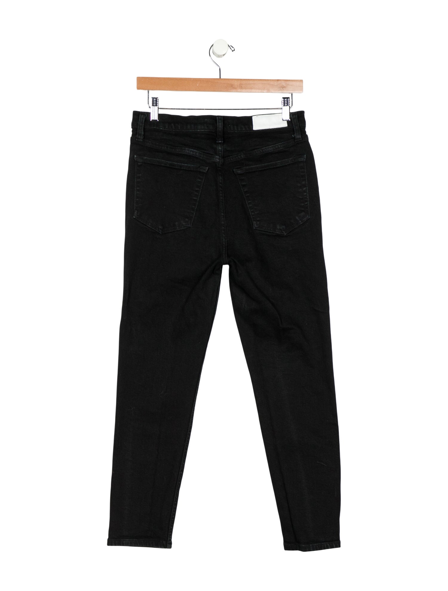 RE/DONE High-Rise Straight Leg Jeans