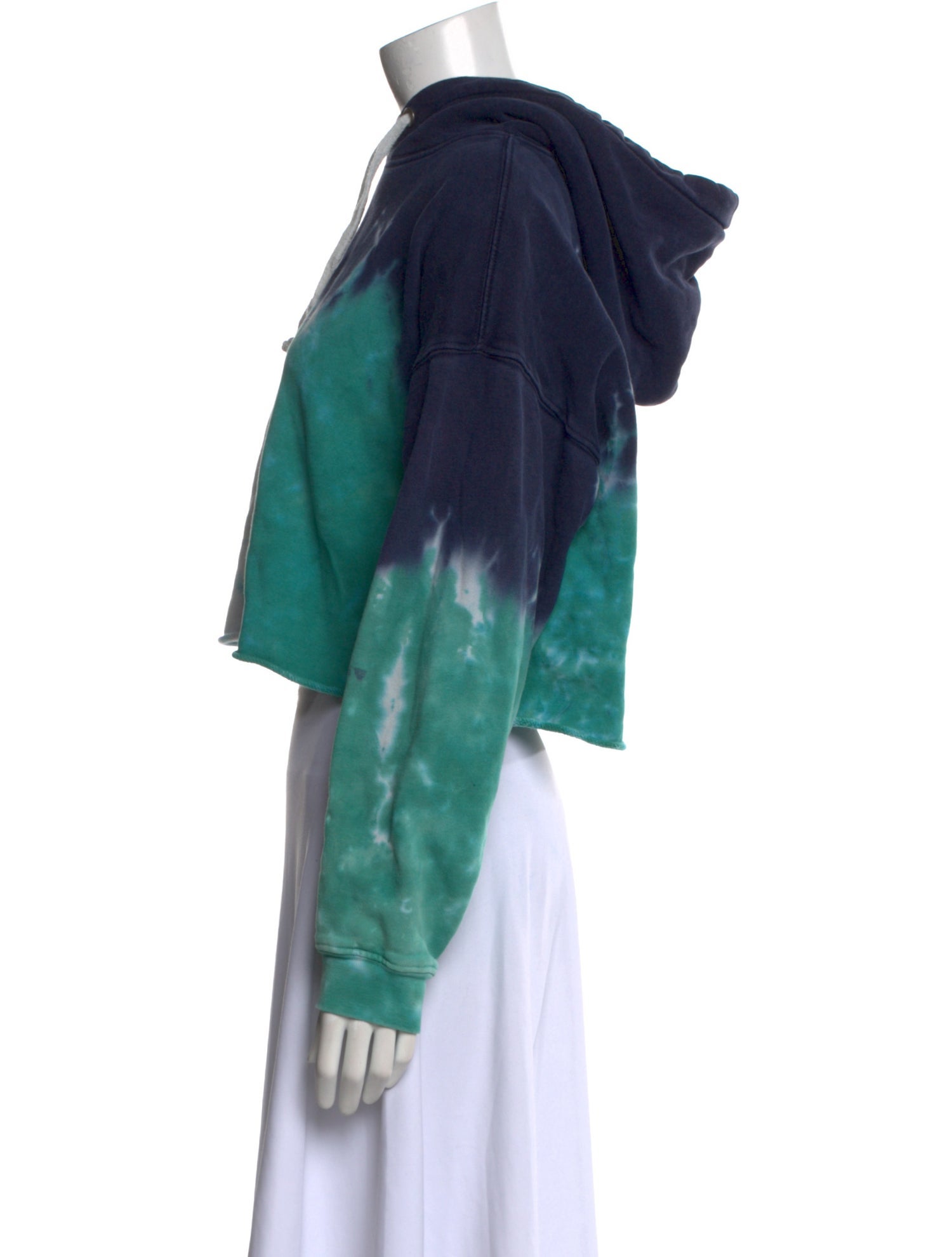 RE/DONE Tie-Dye Print Crew Neck Sweatshirt