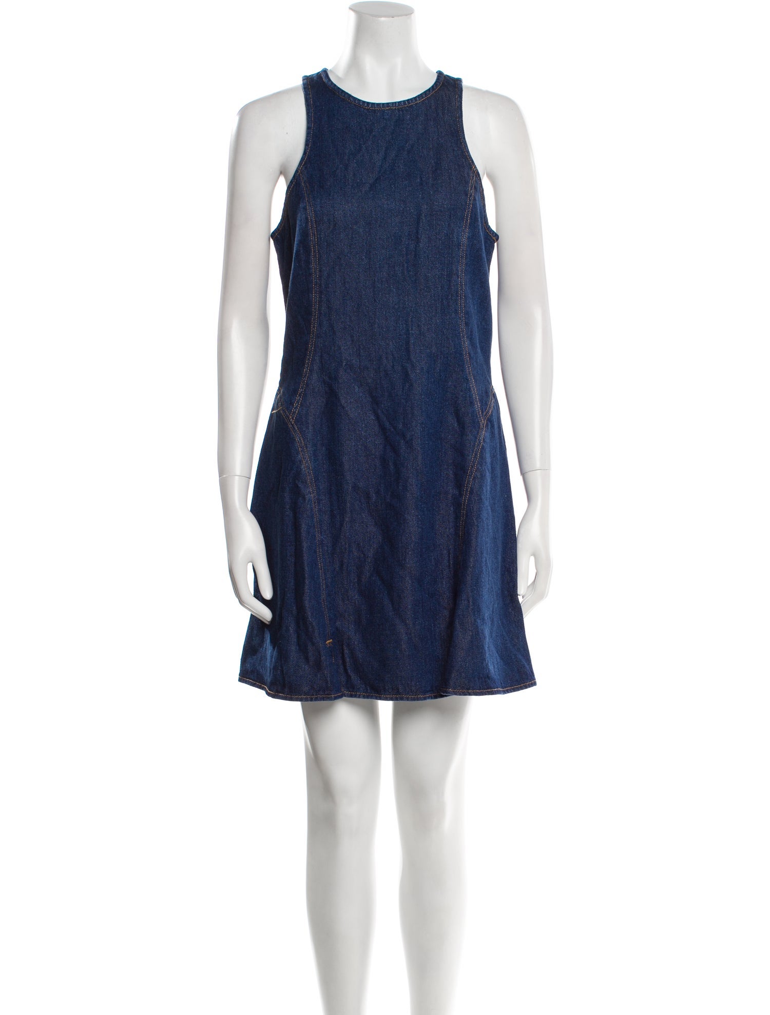 RE/DONE Crew Neck Mini Dress w/ Tags