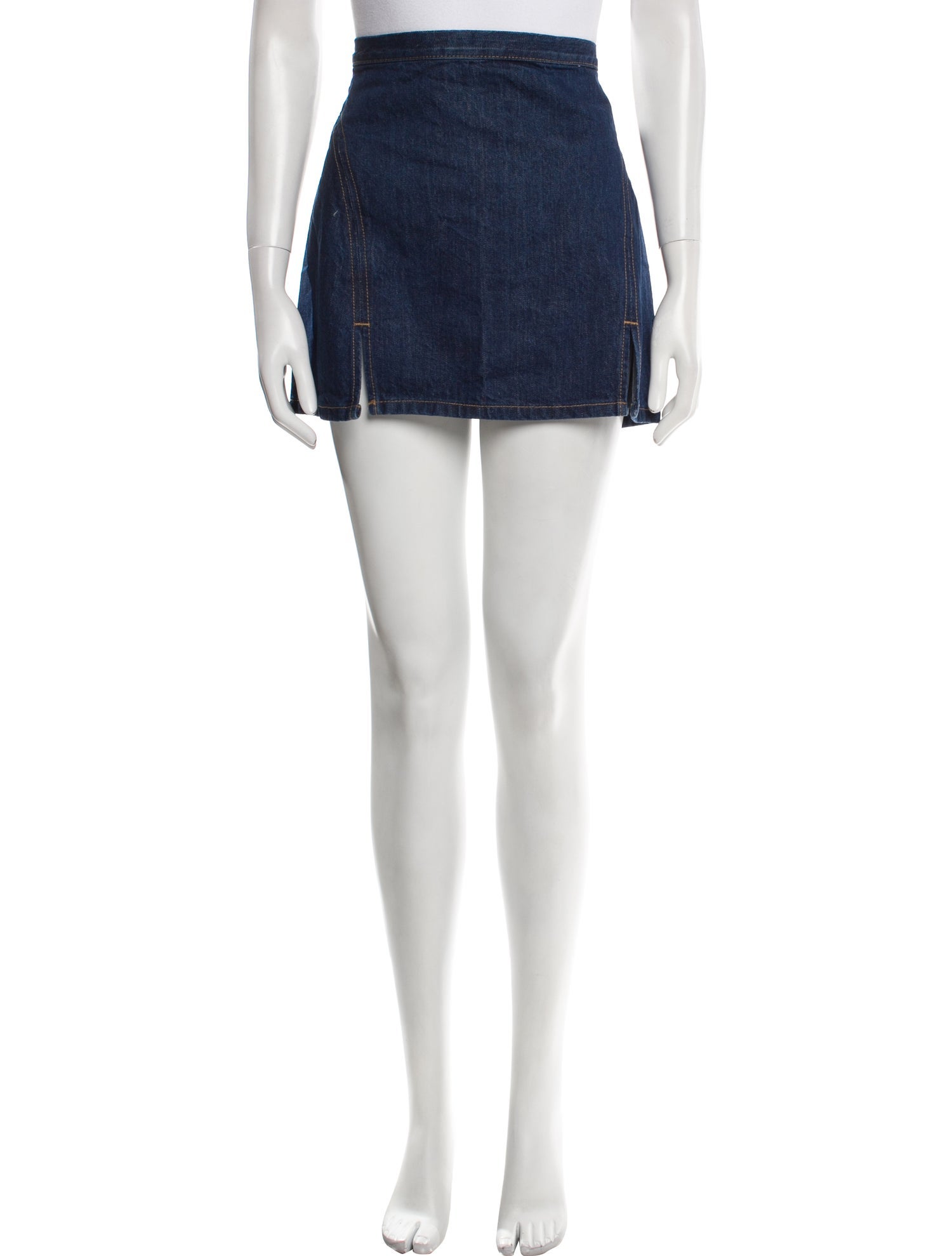 RE/DONE Distressed Accents Mini Skirt w/ Tags