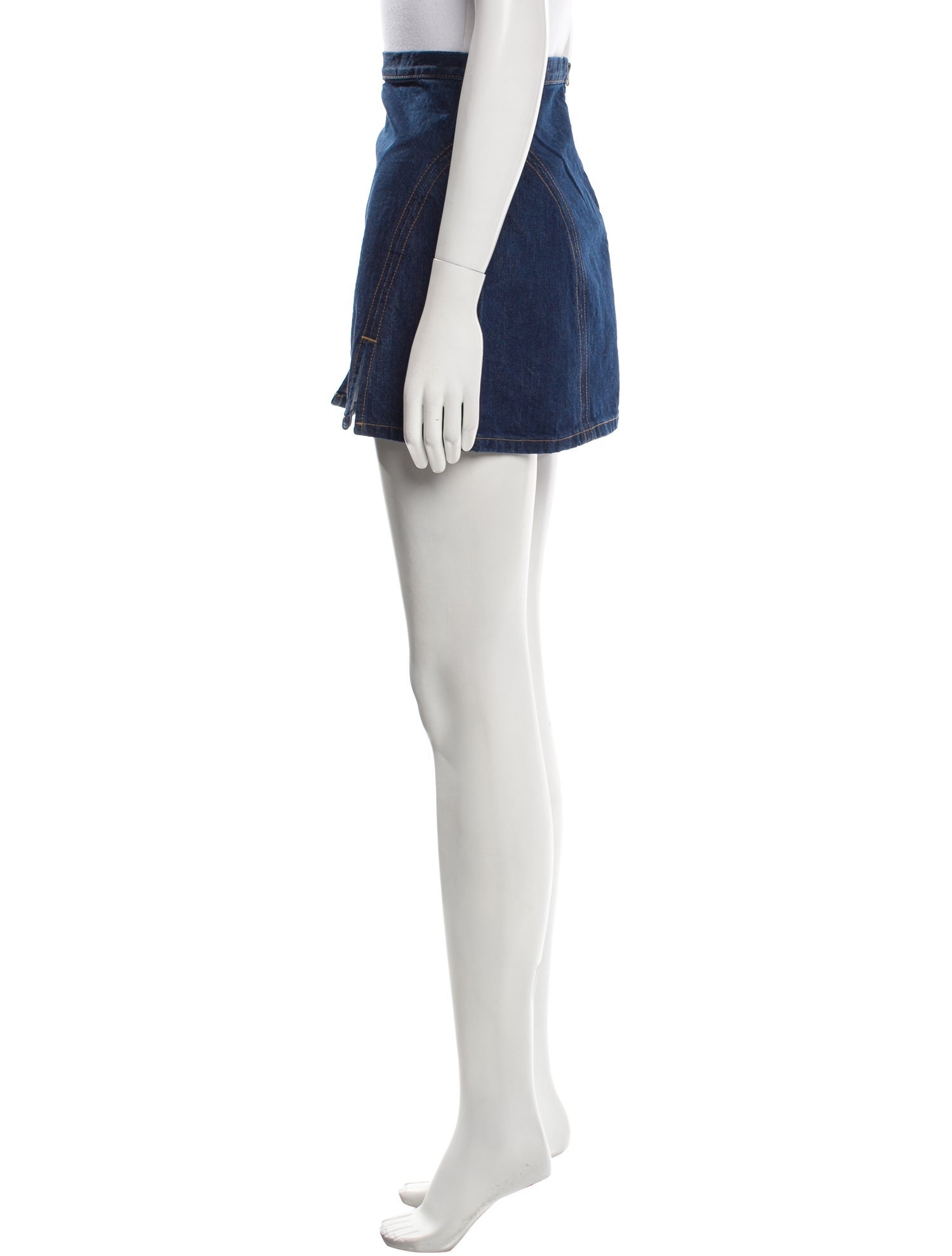 RE/DONE Distressed Accents Mini Skirt w/ Tags