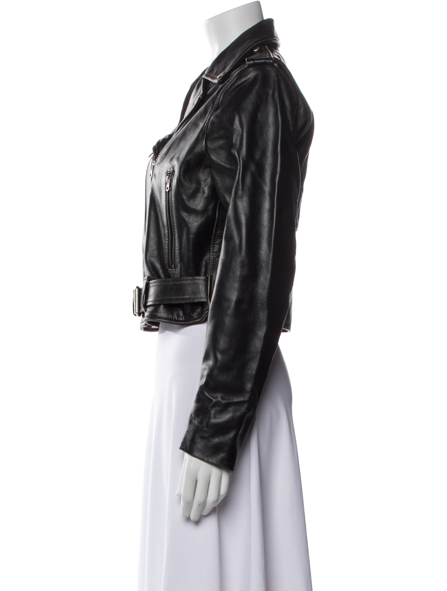 RE/DONE Leather Biker Jacket w/ Tags