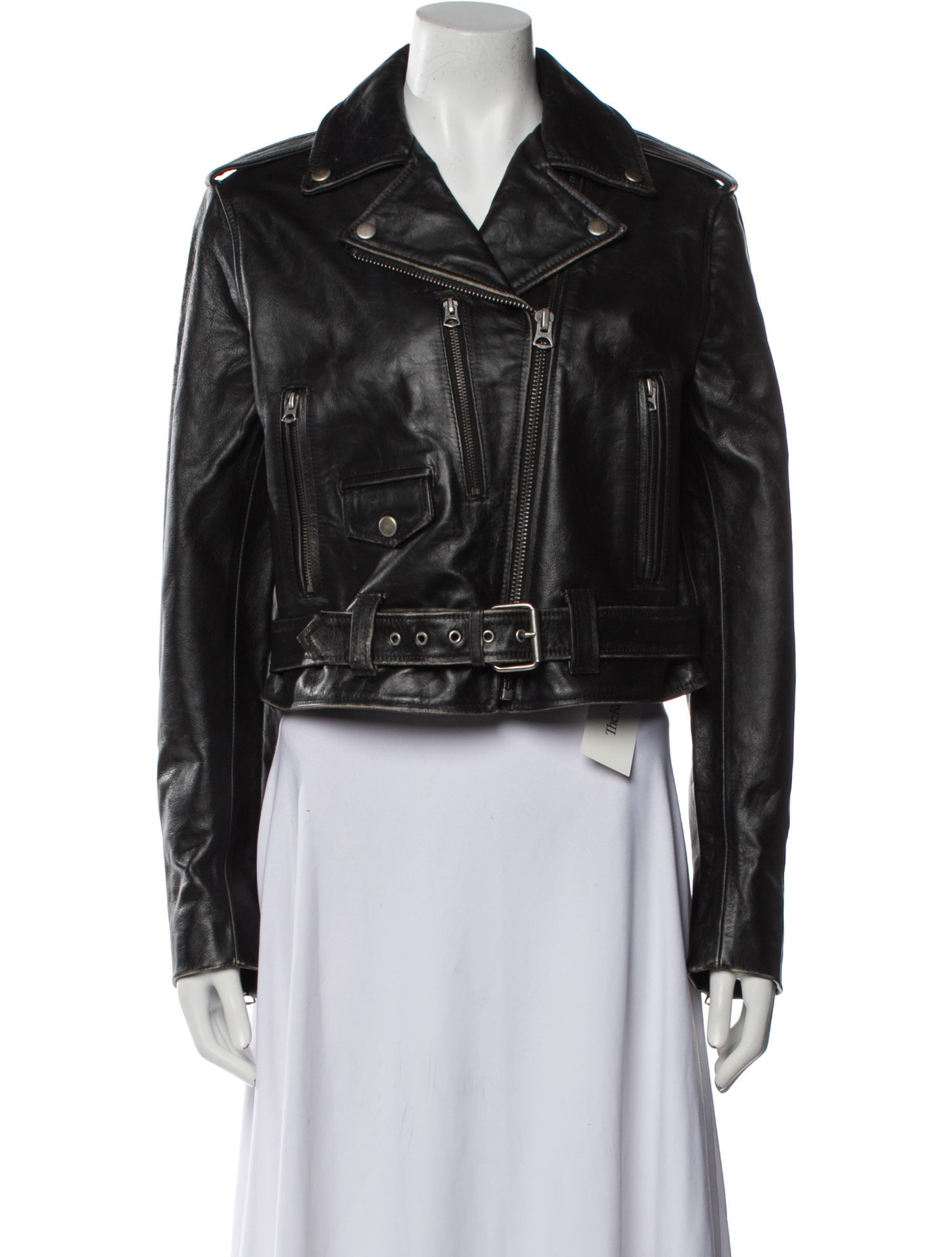 RE/DONE Leather Biker Jacket w/ Tags