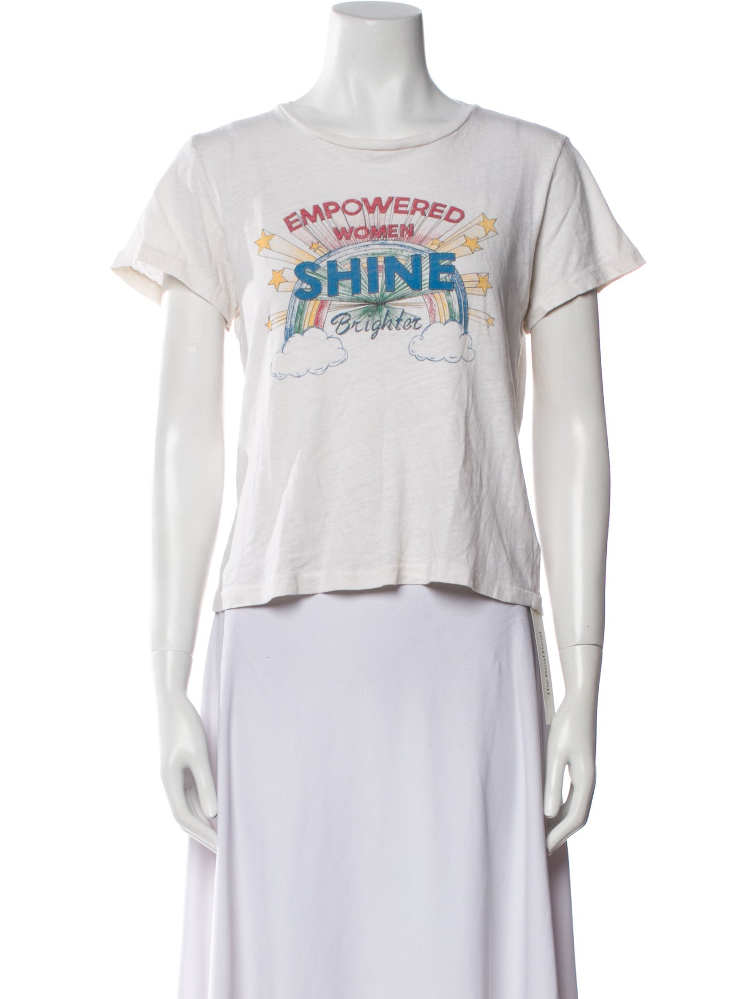 RE/DONE Graphic Print Crew Neck T-Shirt