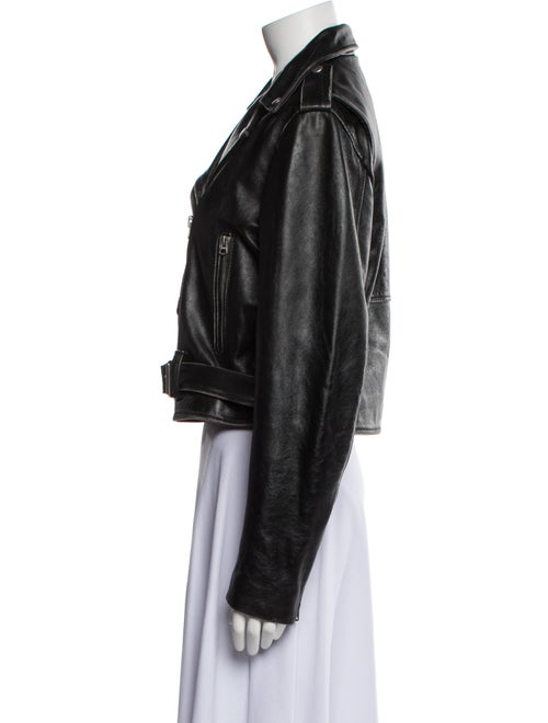 RE/DONE Leather Biker Jacket