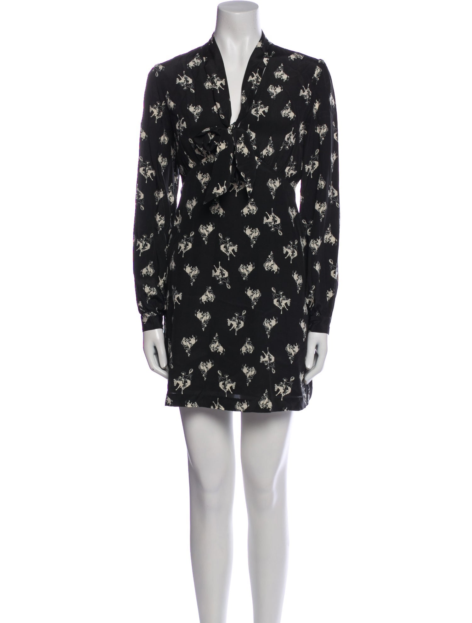 RE/DONE Silk Mini Dress