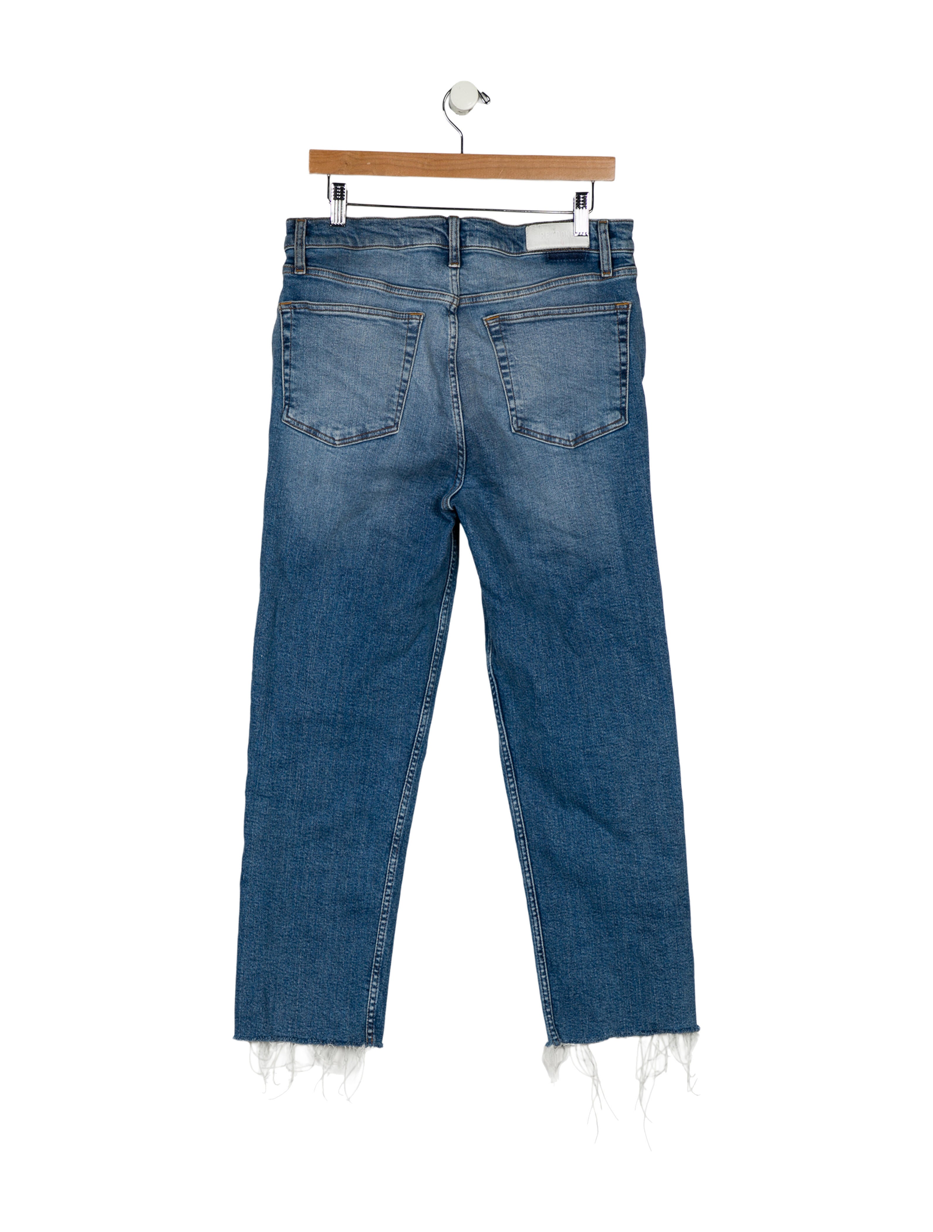 RE/DONE Straight Leg Pants