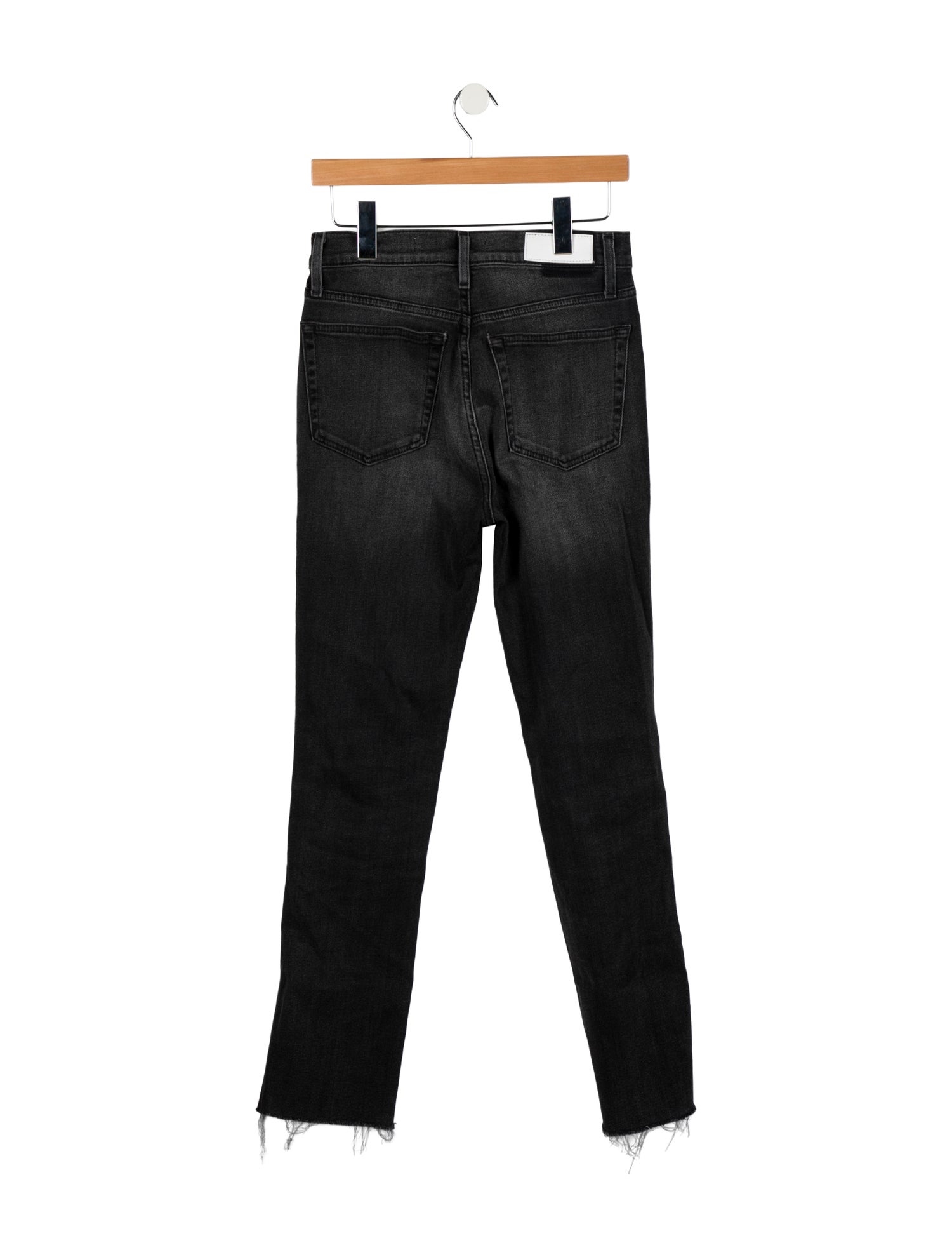 RE/DONE High-Rise Straight Leg Jeans