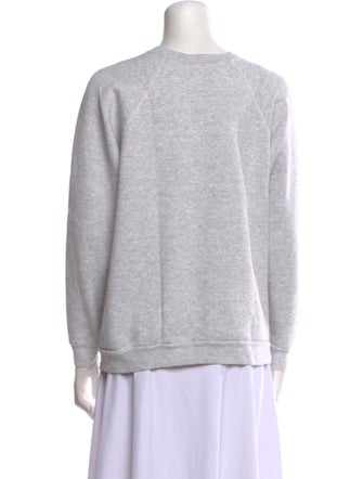 RE/DONE Graphic Print Crew Neck Sweatshirt