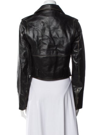 RE/DONE Leather Biker Jacket