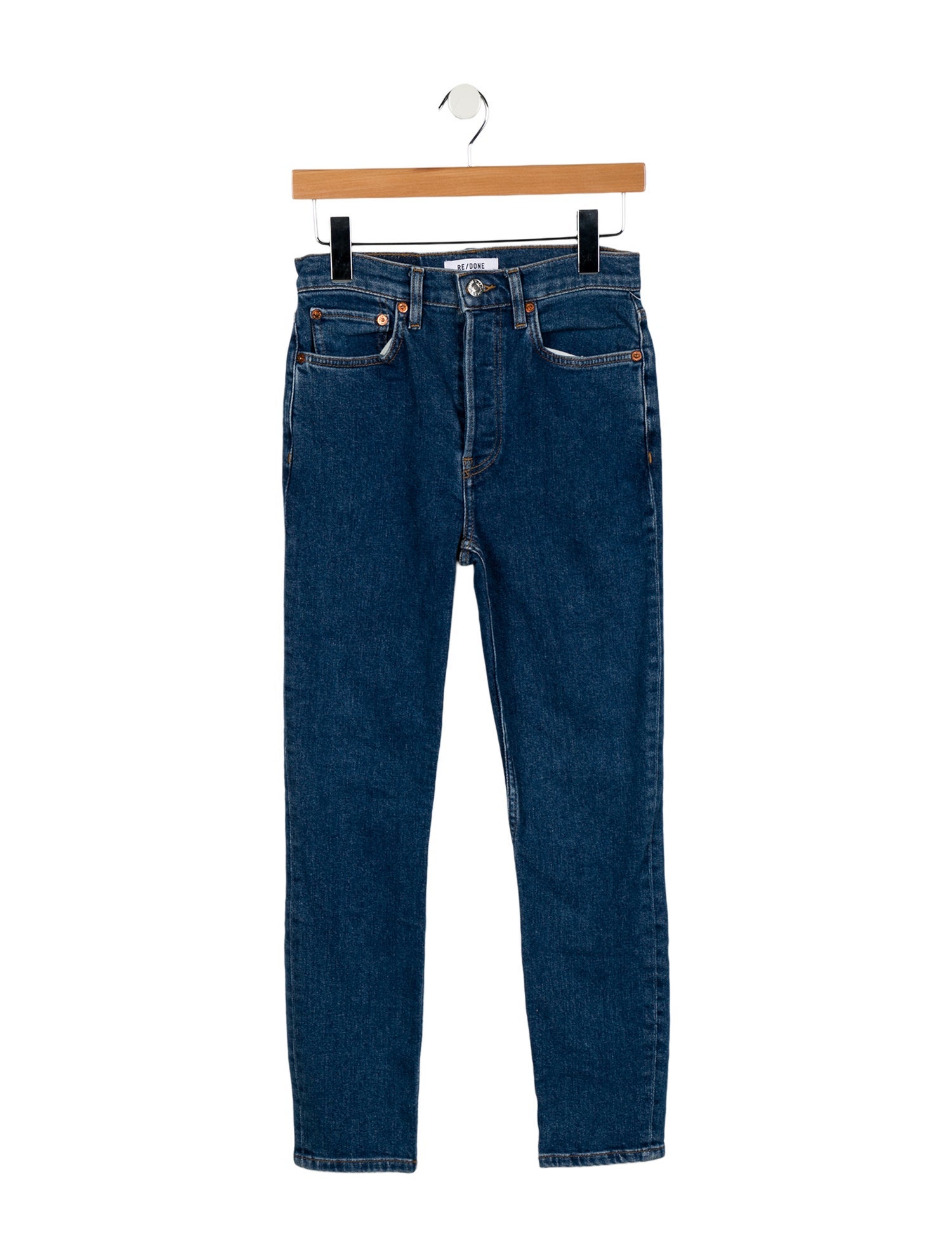RE/DONE Mid-Rise Skinny Leg Jeans