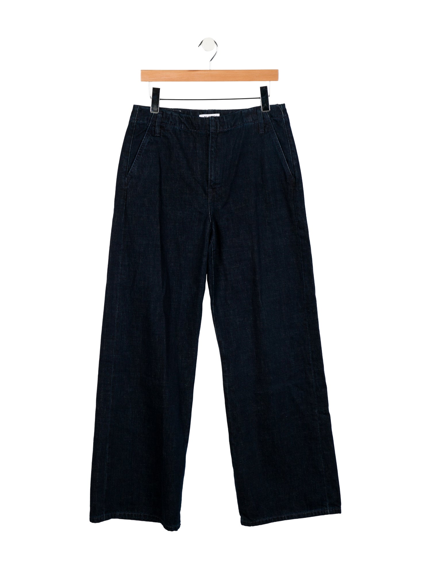 RE/DONE High-Rise Wide Leg Jeans