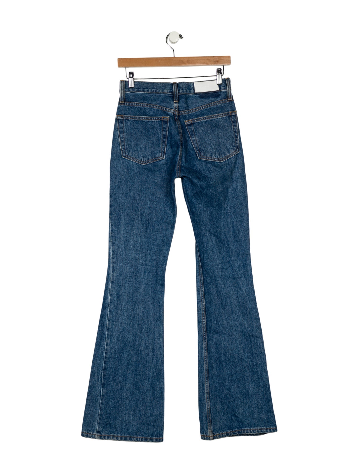 RE/DONE Mid-Rise Wide Leg Jeans