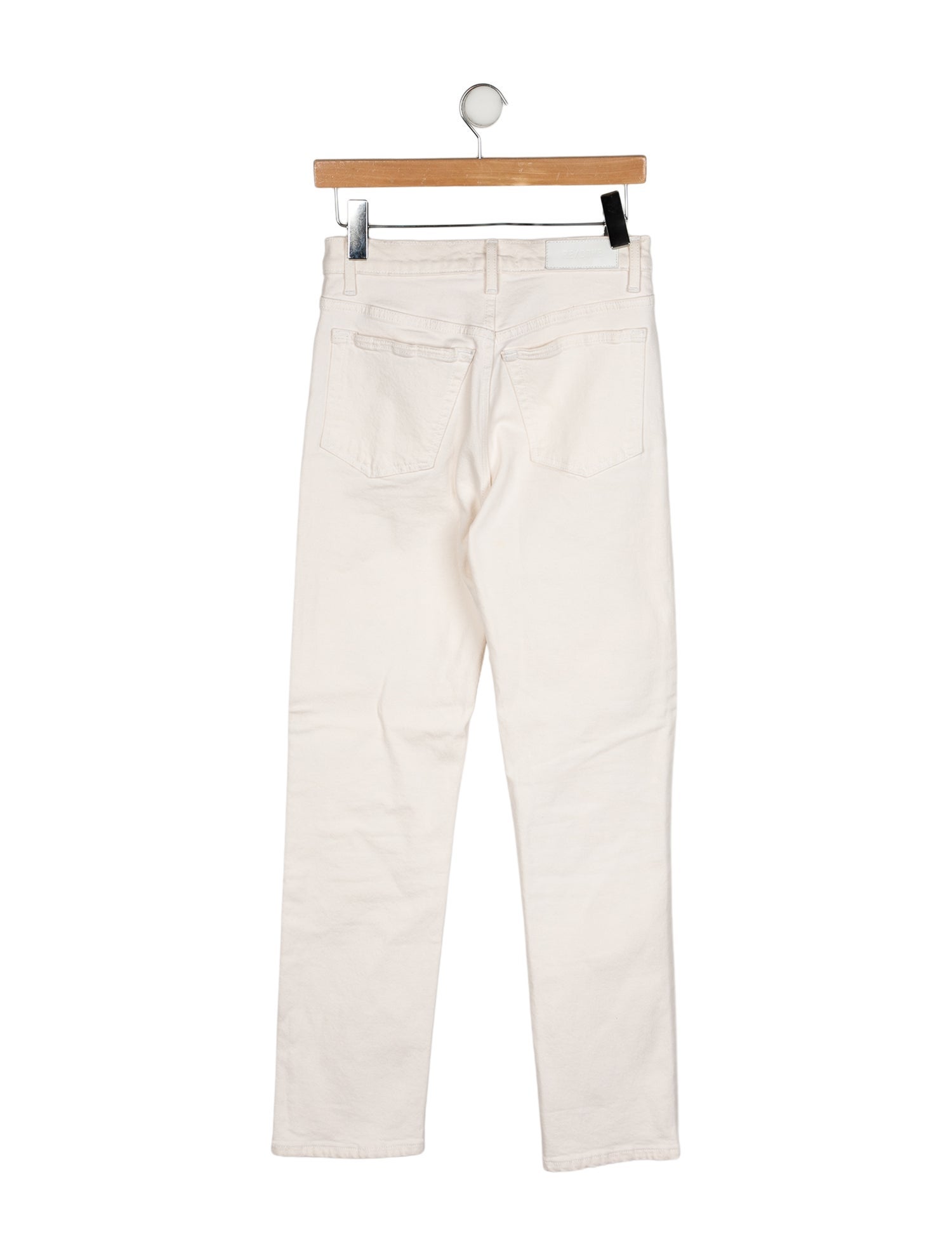 RE/DONE High-Rise Straight Leg Jeans