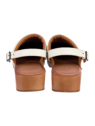 RE/DONE Leather Slingback Flats