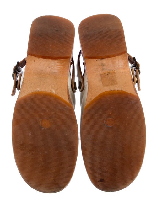 RE/DONE Leather Slingback Flats