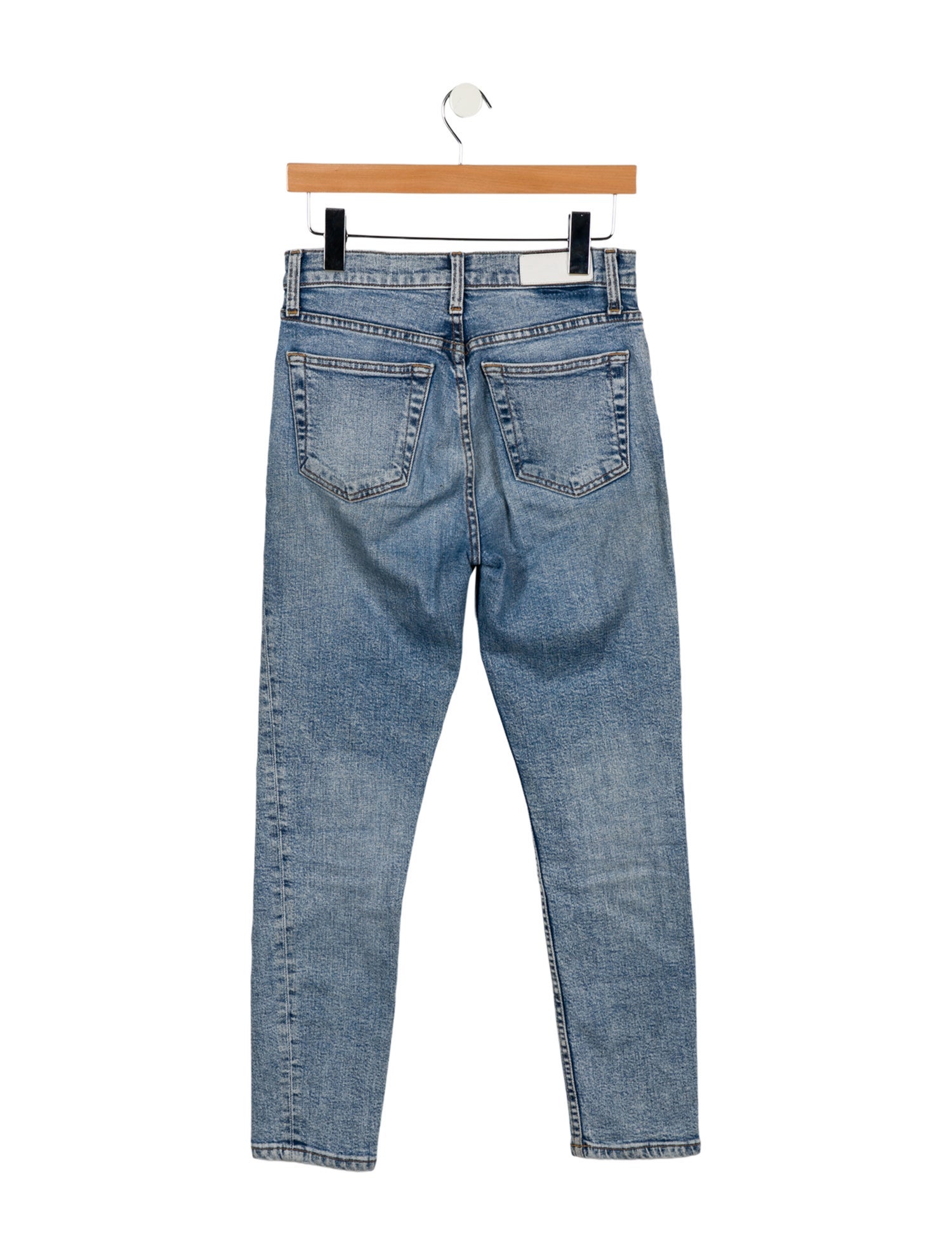 RE/DONE High-Rise Skinny Leg Jeans