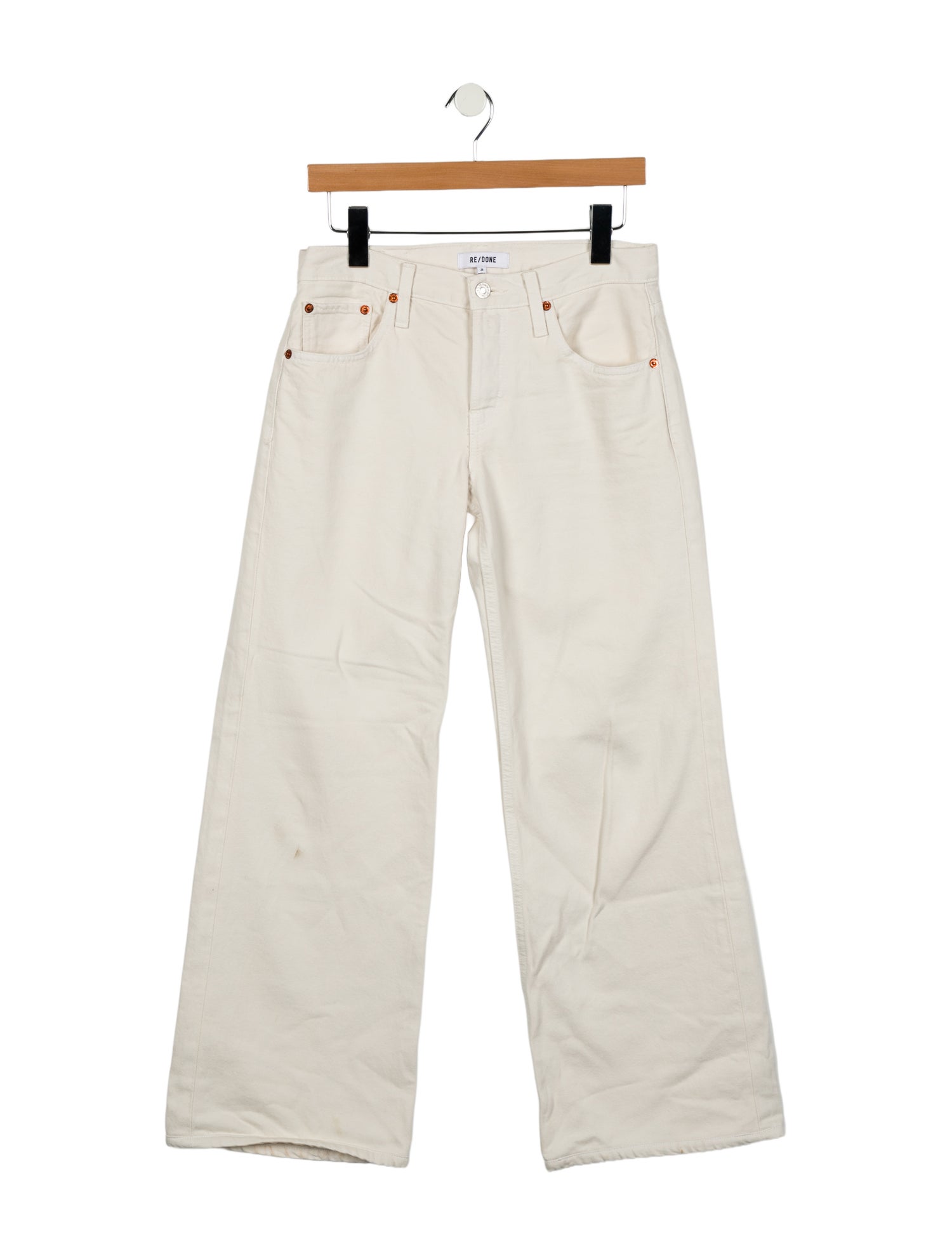 RE/DONE Mid-Rise Wide Leg Jeans