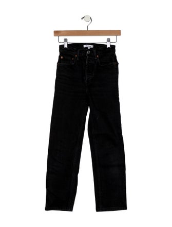 RE/DONE Mid-Rise Straight Leg Jeans