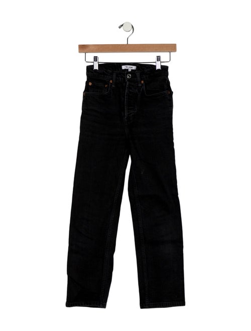 RE/DONE Mid-Rise Straight Leg Jeans