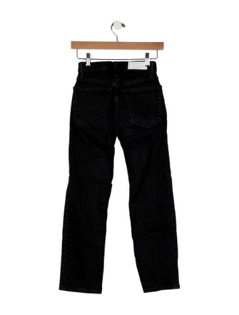 RE/DONE Mid-Rise Straight Leg Jeans