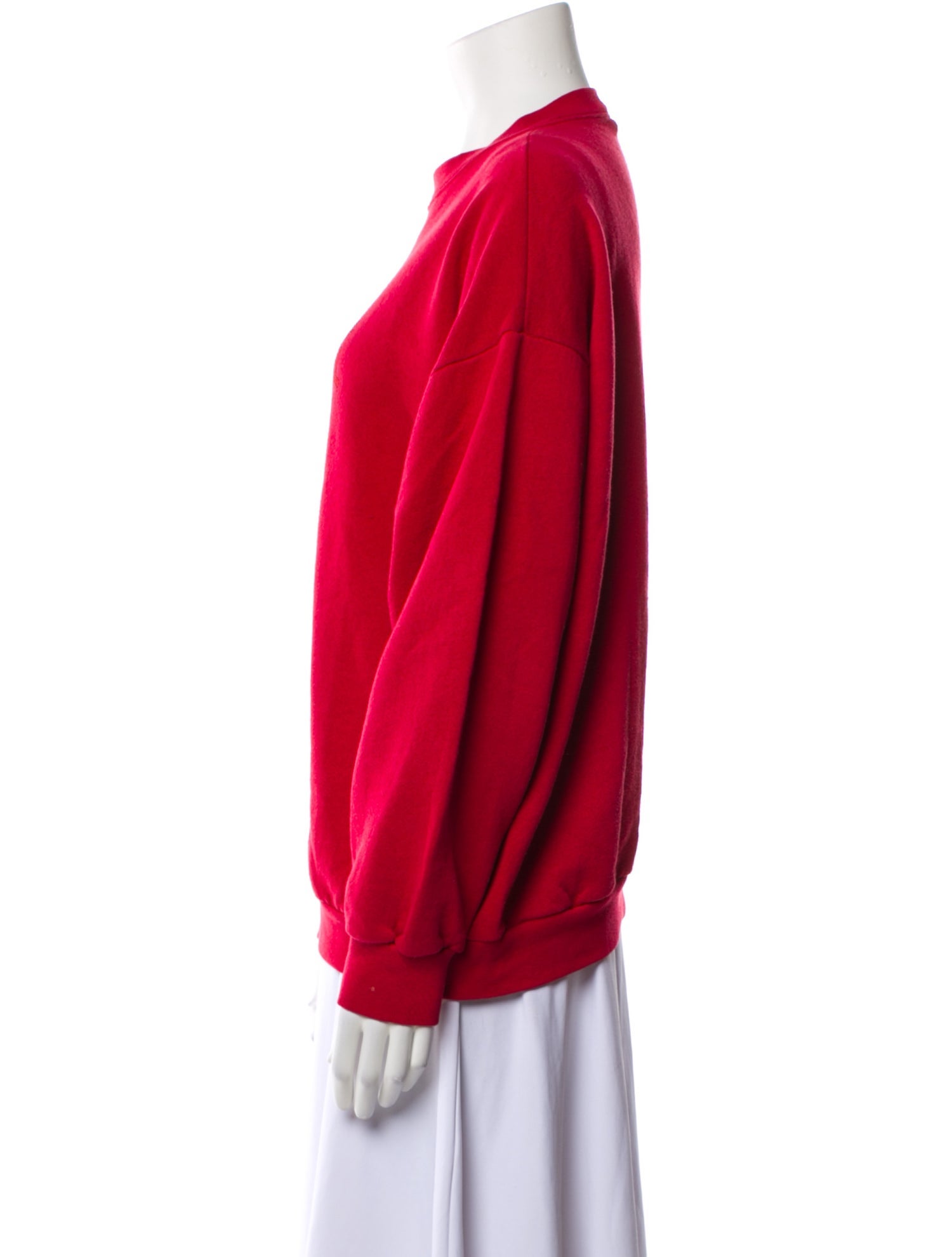 RE/DONE Graphic Print Crew Neck Sweatshirt