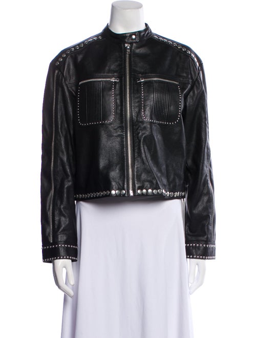 RE/DONE Leather Biker Jacket