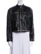 RE/DONE Leather Biker Jacket