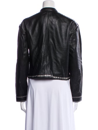 RE/DONE Leather Biker Jacket