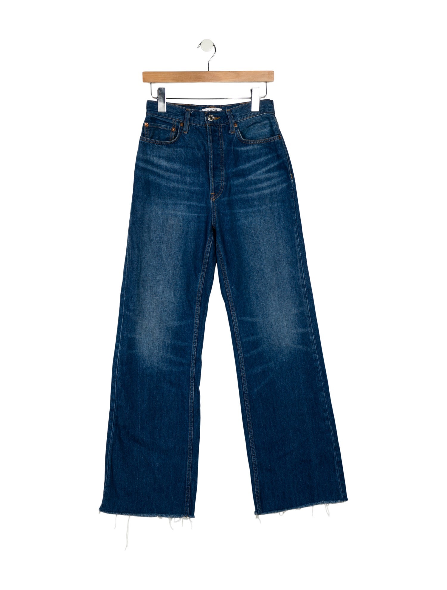 RE/DONE High-Rise Wide Leg Jeans