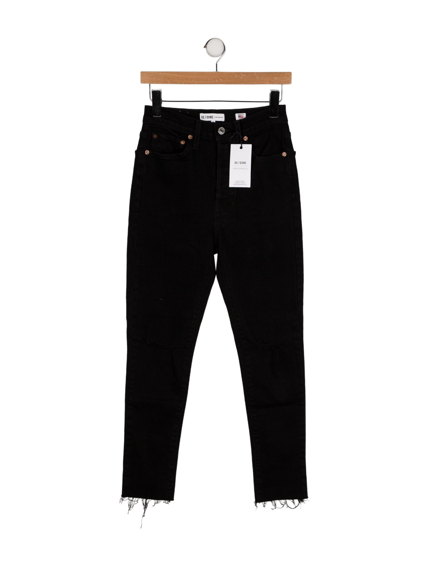 RE/DONE High-Rise Skinny Leg Jeans w/ Tags