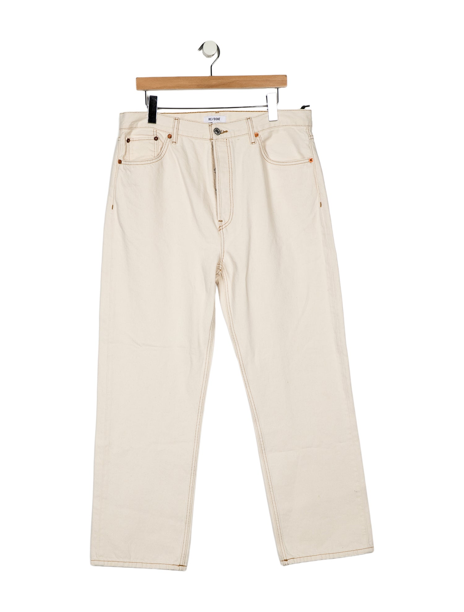 RE/DONE High-Rise Wide Leg Jeans w/ Tags