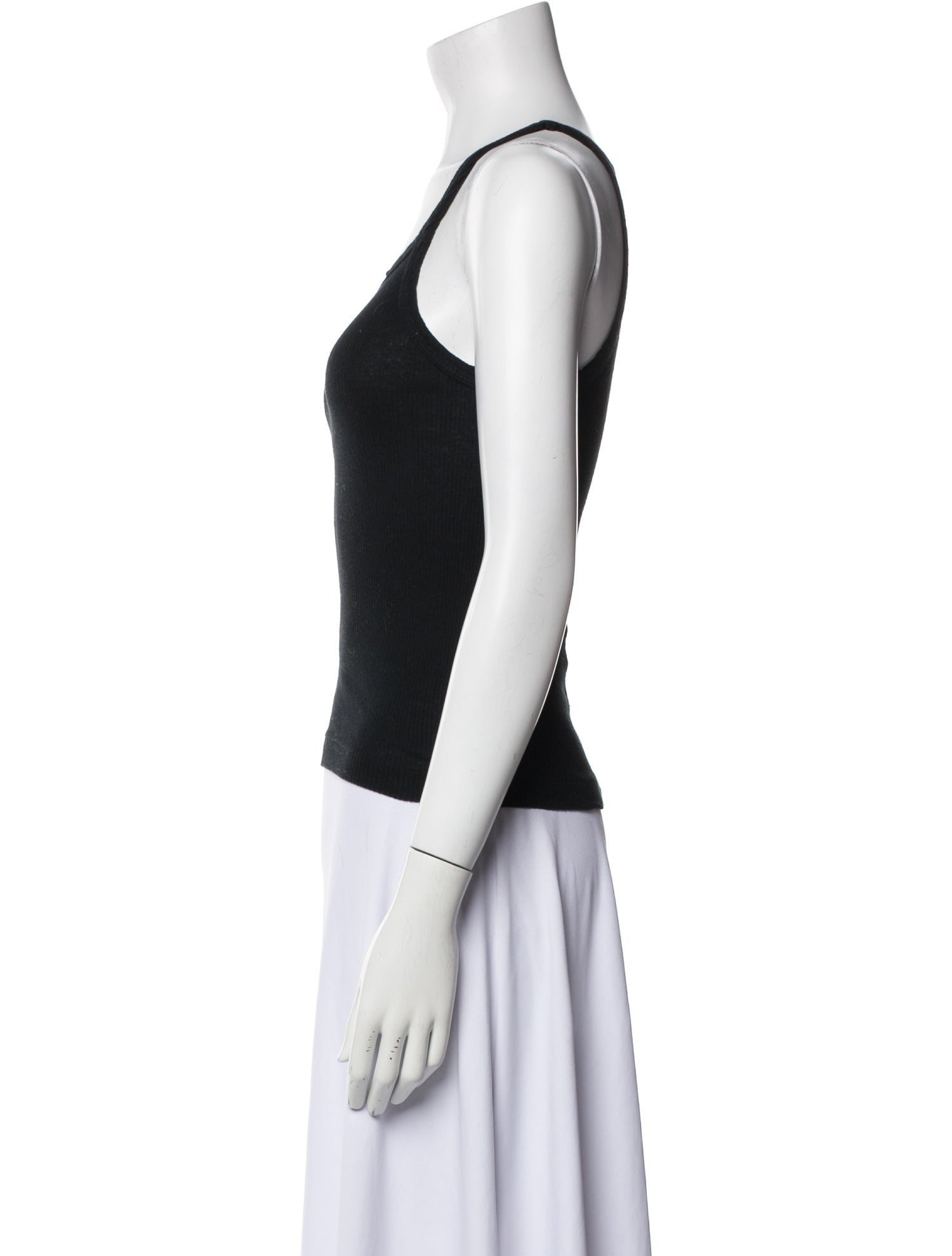 RE/DONE Scoop Neck Sleeveless Top