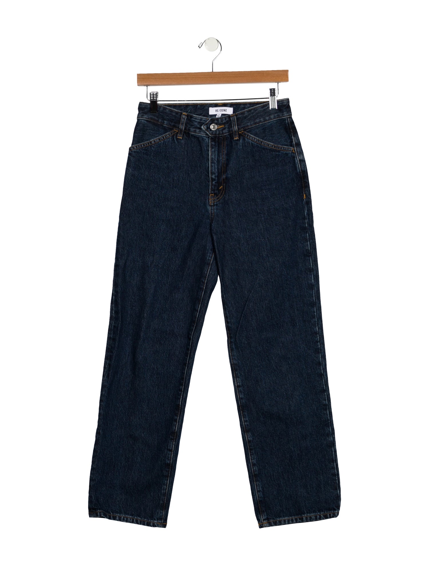 RE/DONE High-Rise Wide Leg Jeans