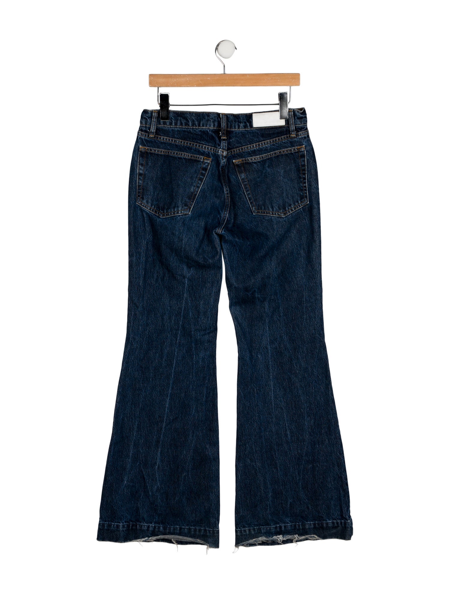 RE/DONE Mid-Rise Wide Leg Jeans