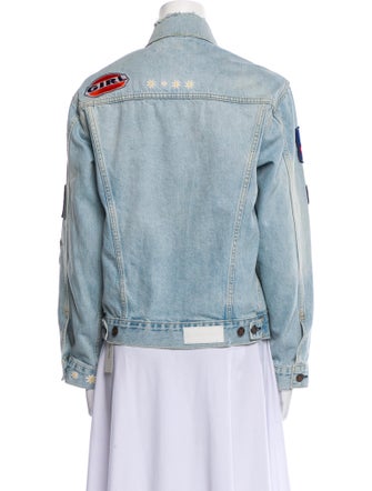 RE/DONE Printed Denim Jacket