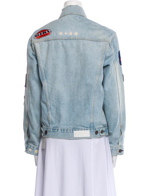 RE/DONE Printed Denim Jacket