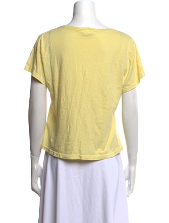 RE/DONE Graphic Print Crew Neck T-Shirt