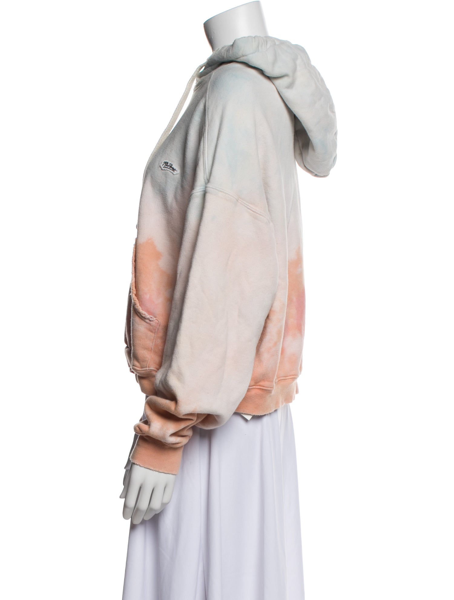 RE/DONE Tie-Dye Print Crew Neck Sweatshirt